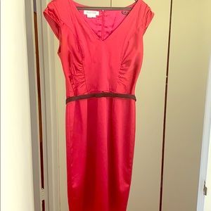 Cherry Red Kay Unger Dress. Size 6. Like New